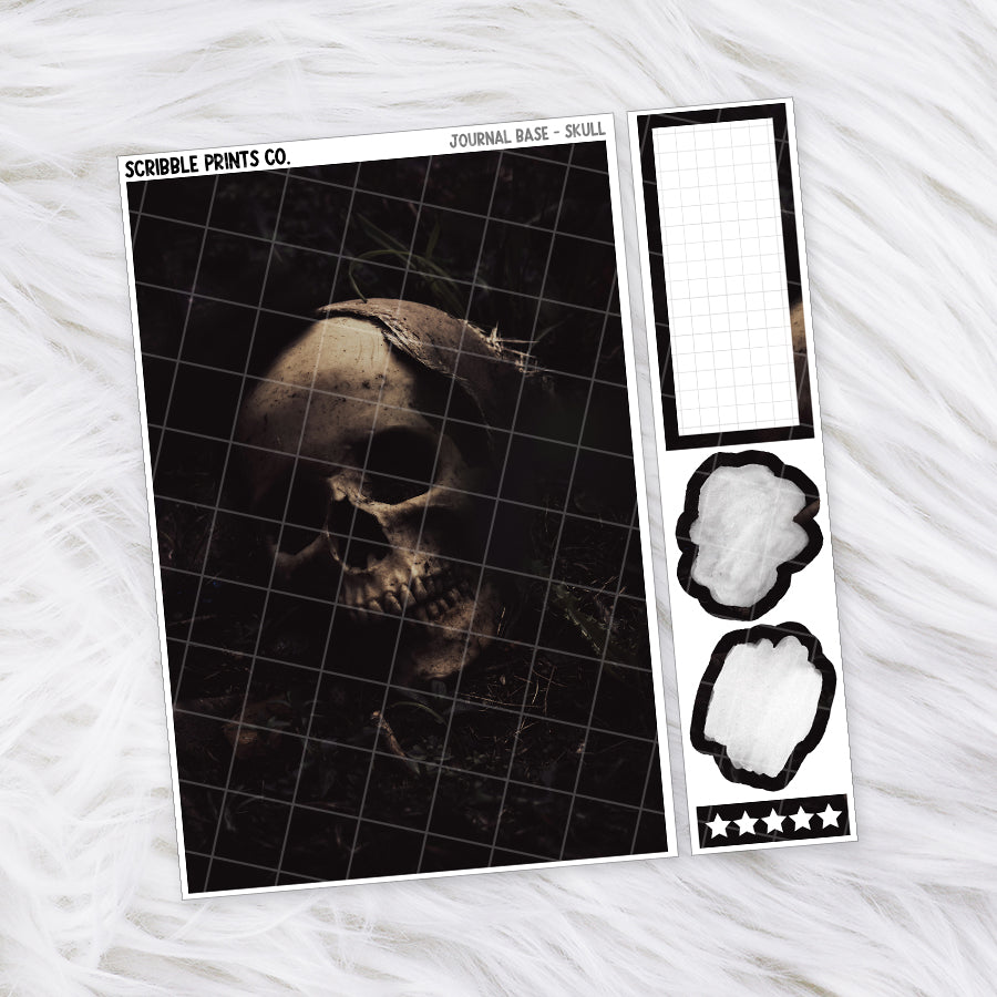 Journaling Base - 60+ Pattern Options! // Matte Stickers
