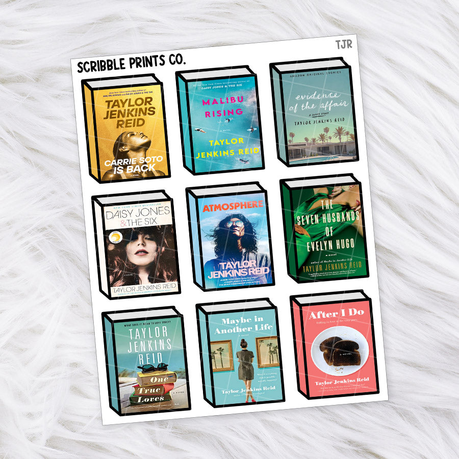 Book Covers - Authors // Matte Journal Stickers