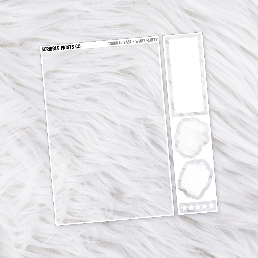 Journaling Base - 60+ Pattern Options! // Matte Stickers