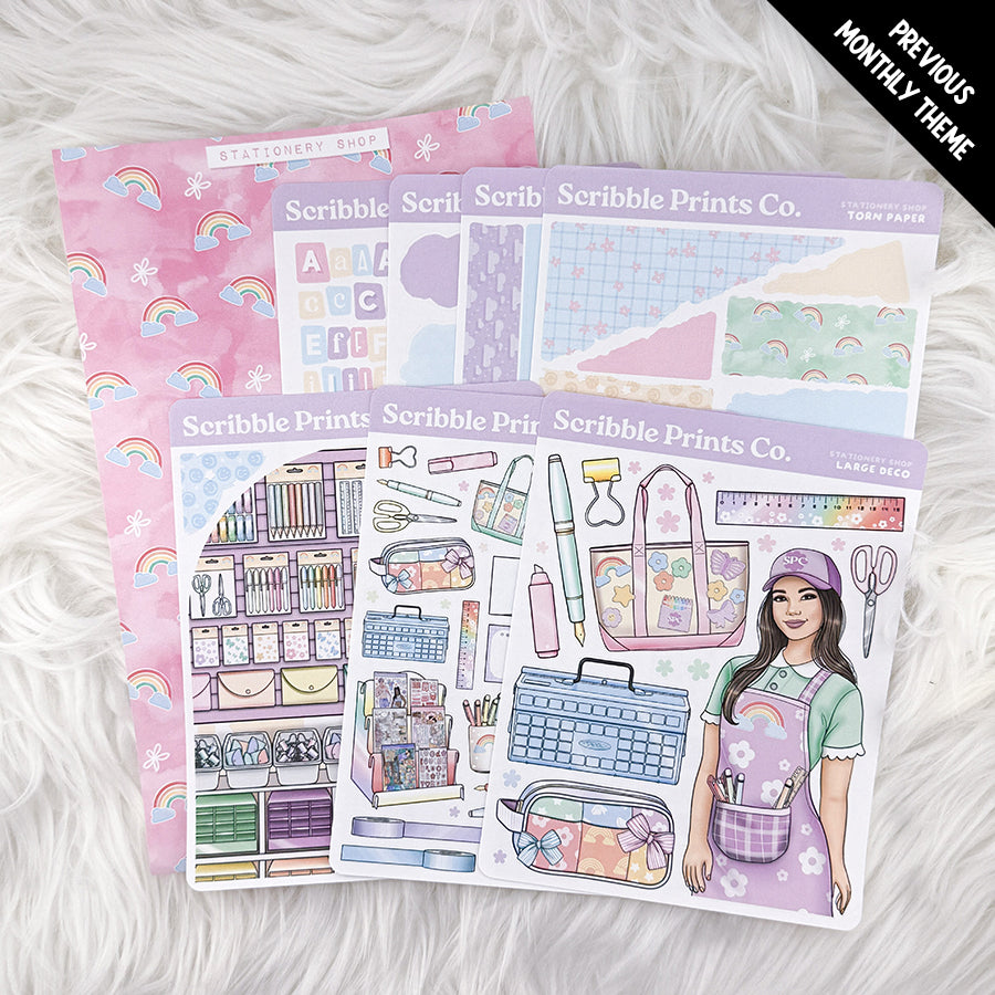 Journaling Sticker Collection - SPC Sticker Club