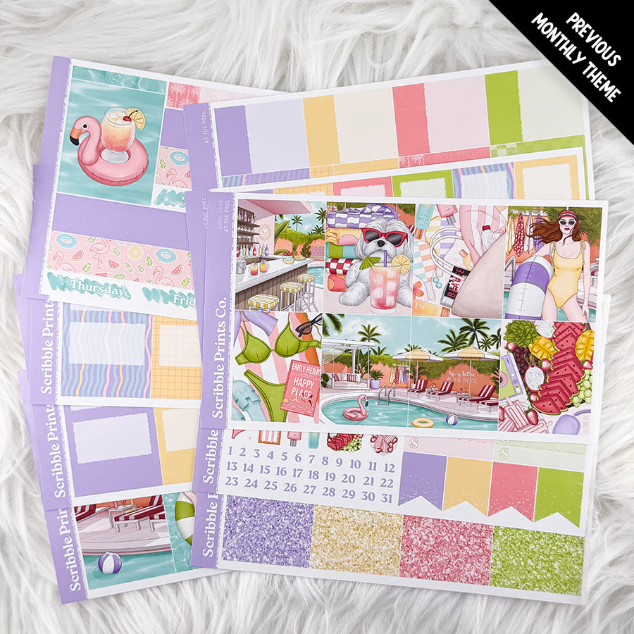Weekly Planner Stickers - SPC Sticker Club