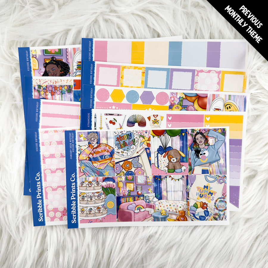 Weekly Planner Stickers - SPC Sticker Club