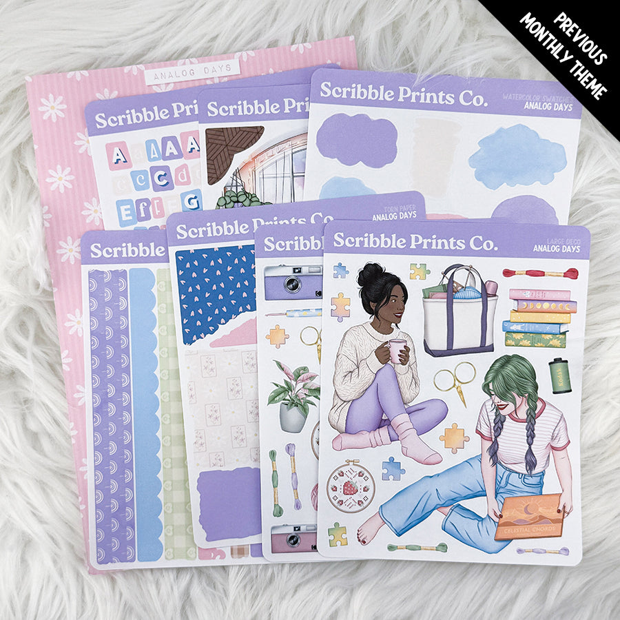 Journaling Stickers - SPC Sticker Club