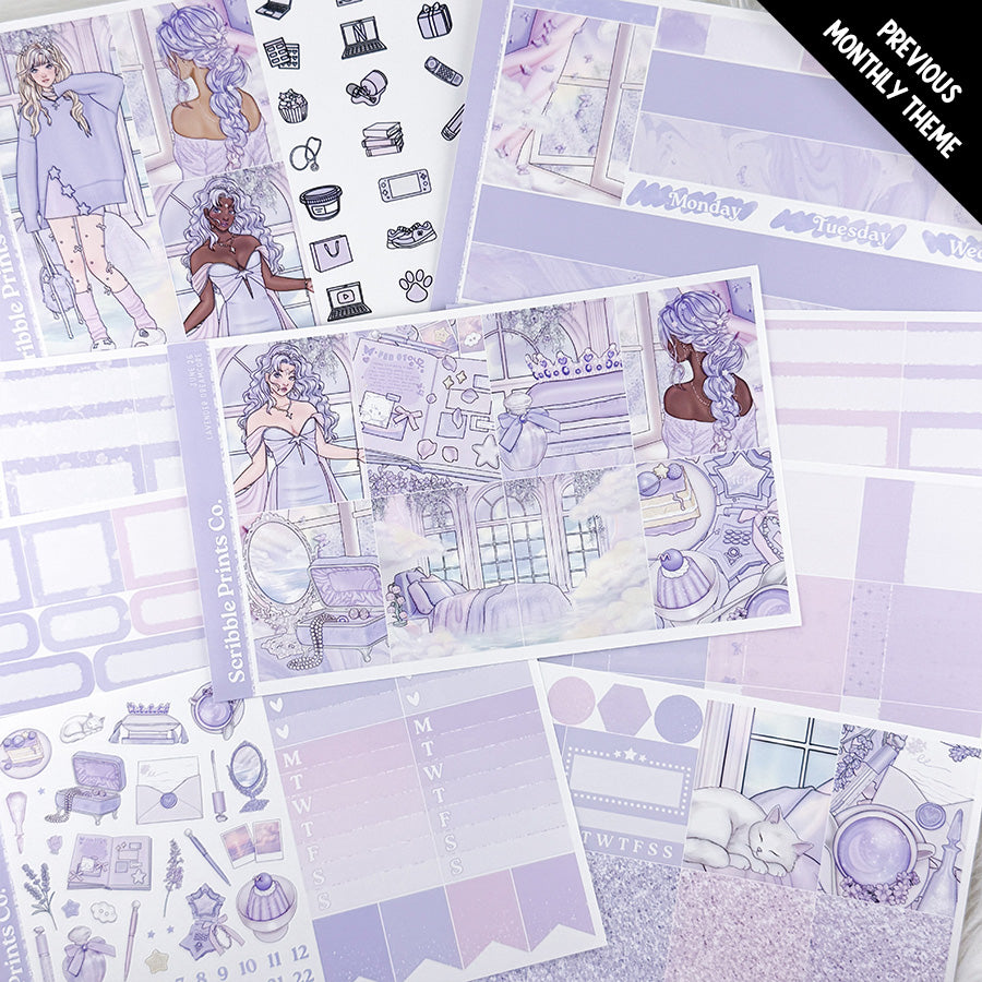 Weekly Planner Stickers - SPC Sticker Club