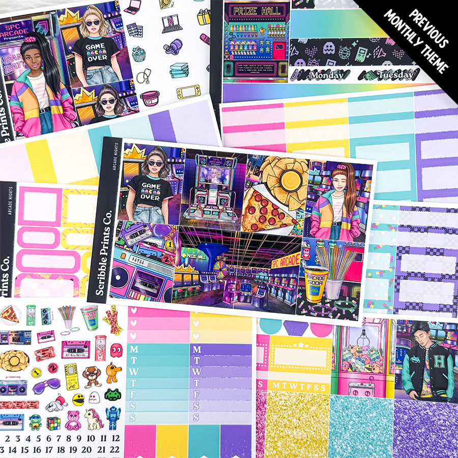 Weekly Planner Stickers - SPC Sticker Club