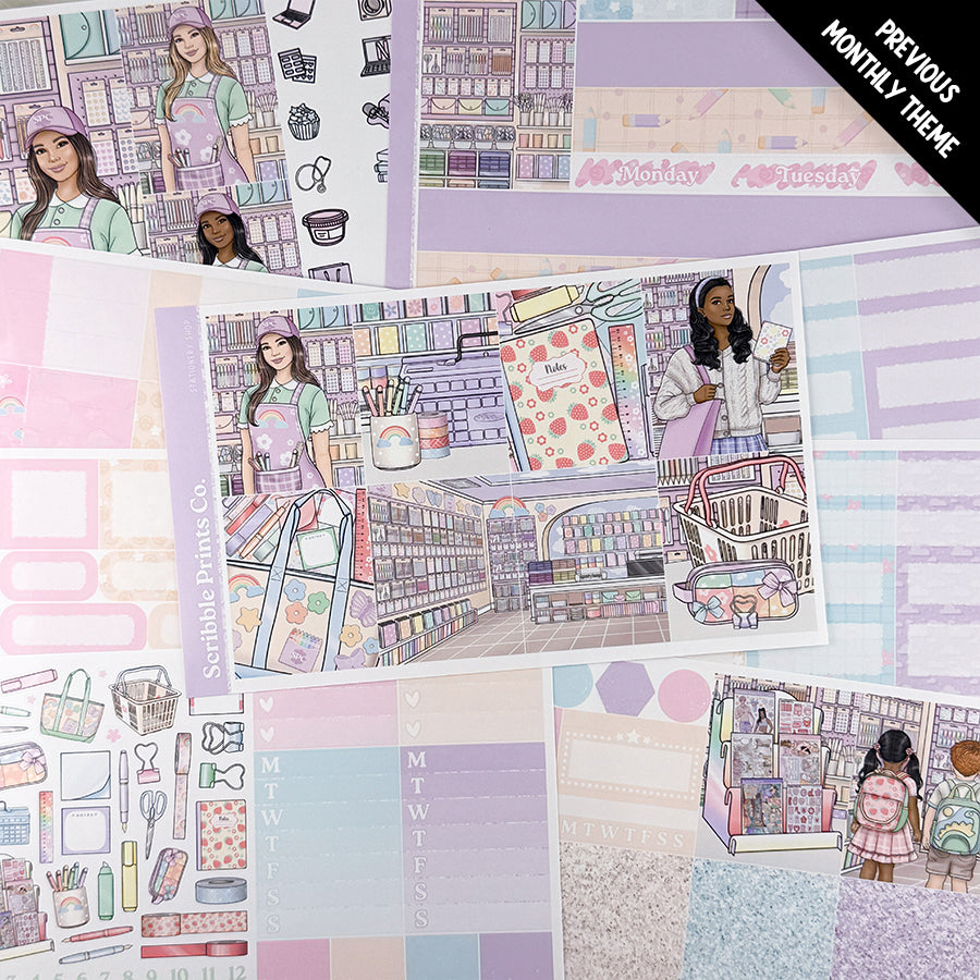 Weekly Planner Stickers - SPC Sticker Club
