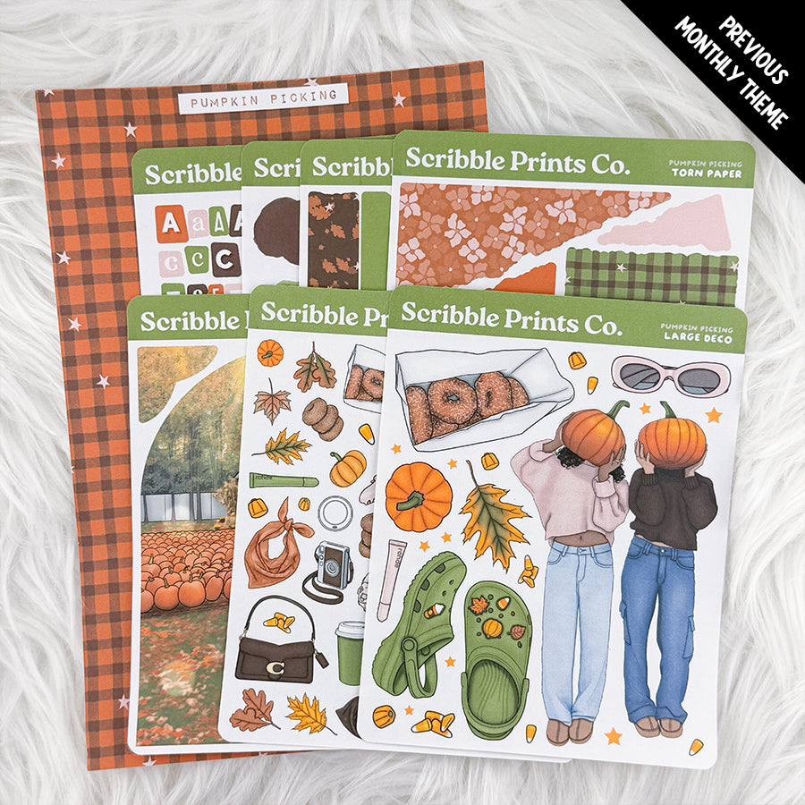 Journaling Sticker Collection - SPC Sticker Club
