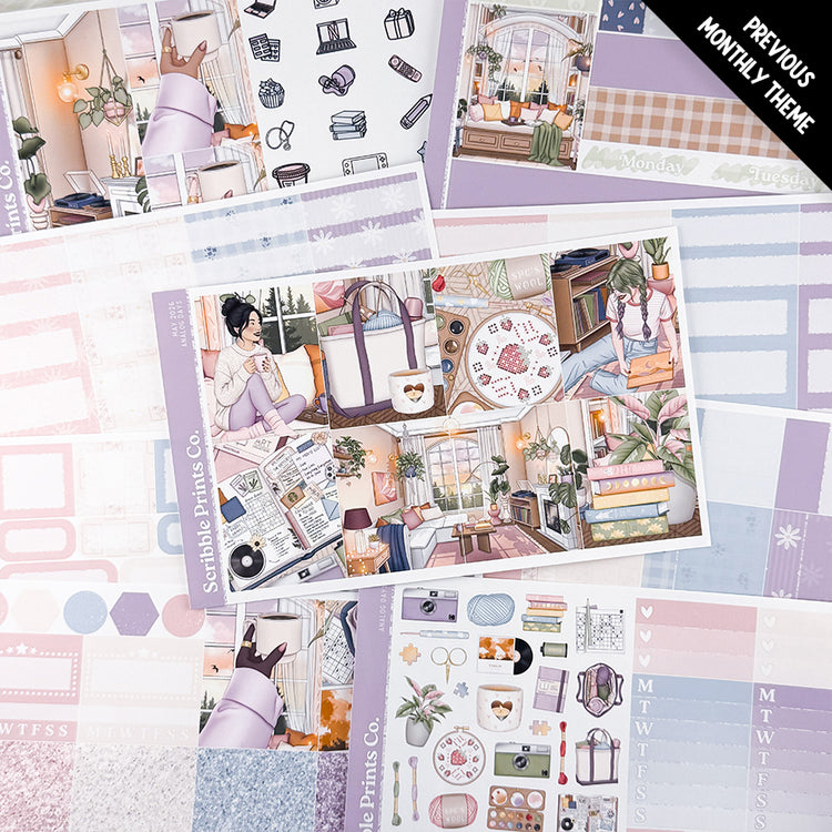 Weekly Planner Stickers - SPC Sticker Club