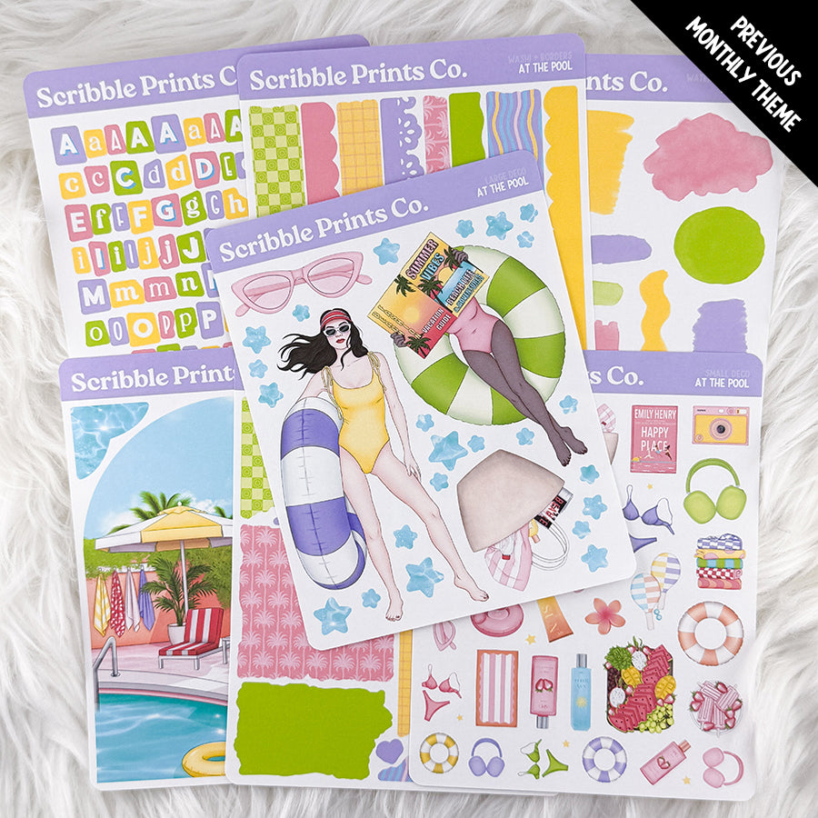 Journaling Stickers - SPC Sticker Club