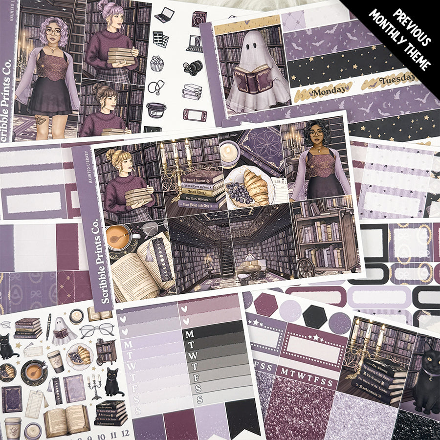 Weekly Planner Stickers - SPC Sticker Club