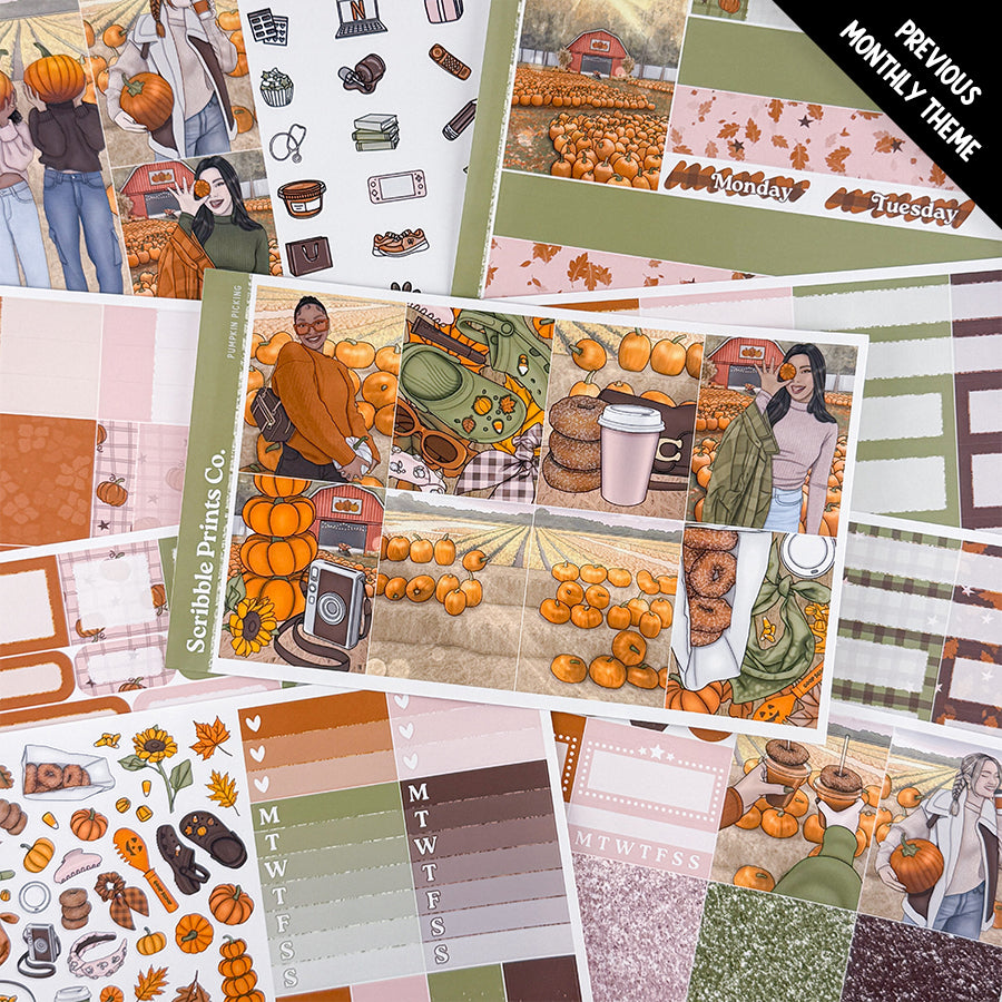 Weekly Planner Stickers - SPC Sticker Club
