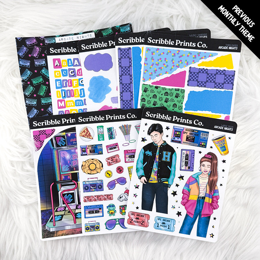 Journaling Sticker Collection - SPC Sticker Club