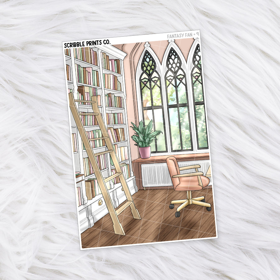 Fantasy Fan // Matte Journal Sticker Collection