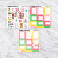 Grocery Run – Matte Hobonichi Cousin Weekly Sticker Kit