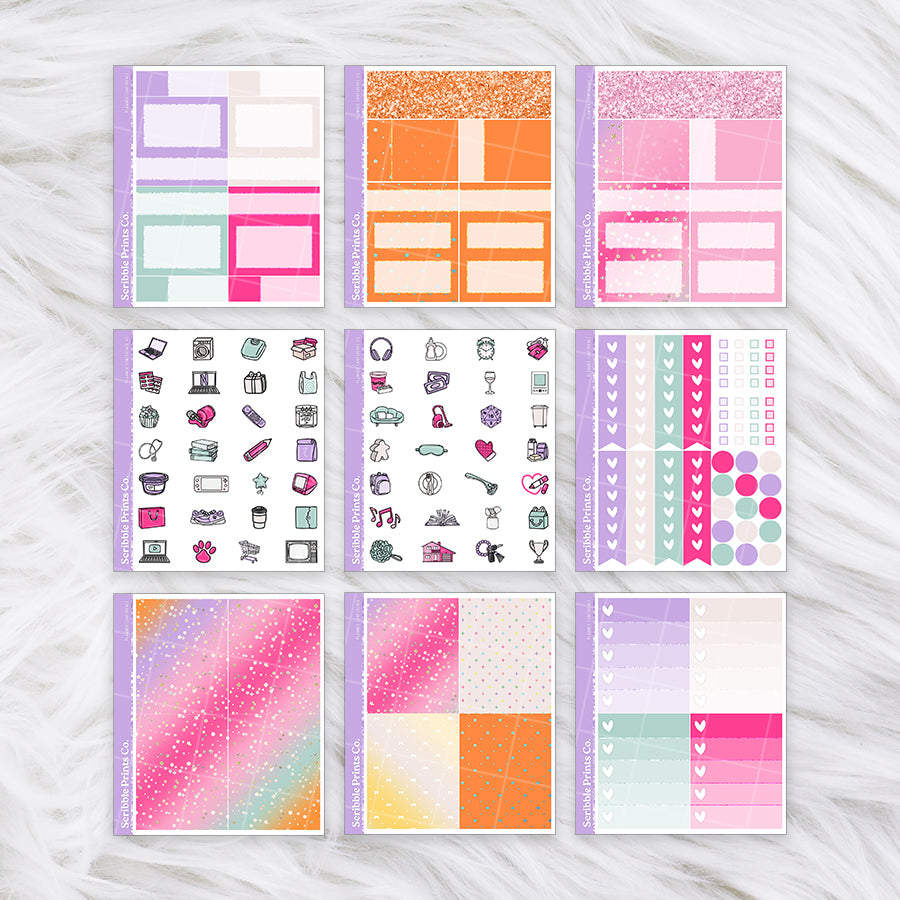 Planner Conference – Glossy Weekly Kit Add-Ons