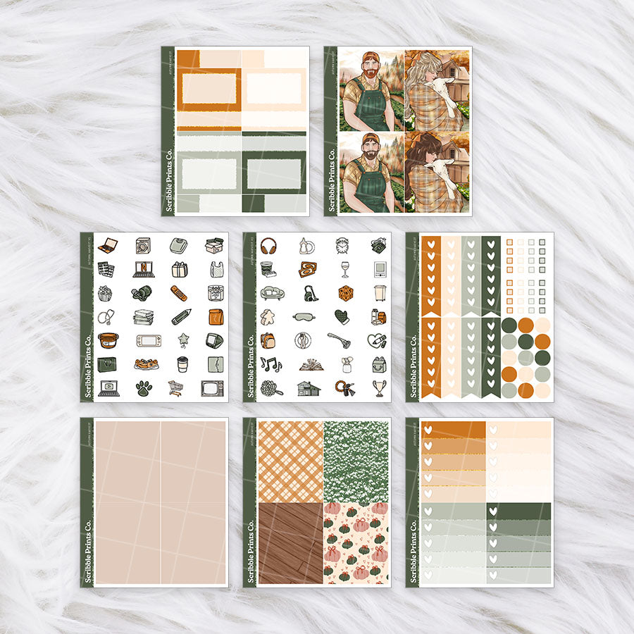 Autumn Harvest – Glossy Weekly Kit Add-Ons