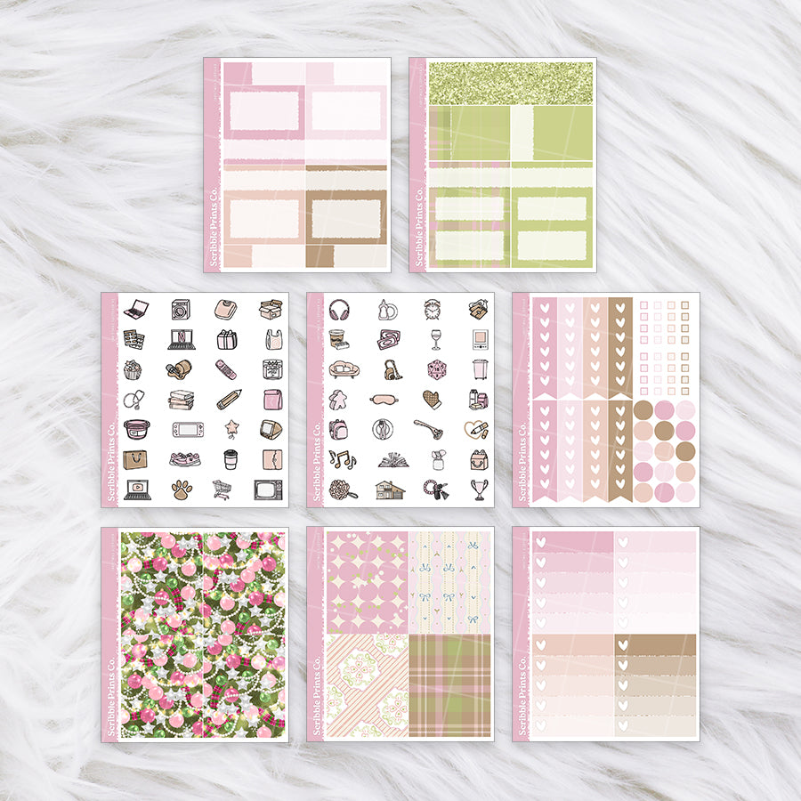 Christmas Sleepover – Glossy Weekly Kit Add-Ons