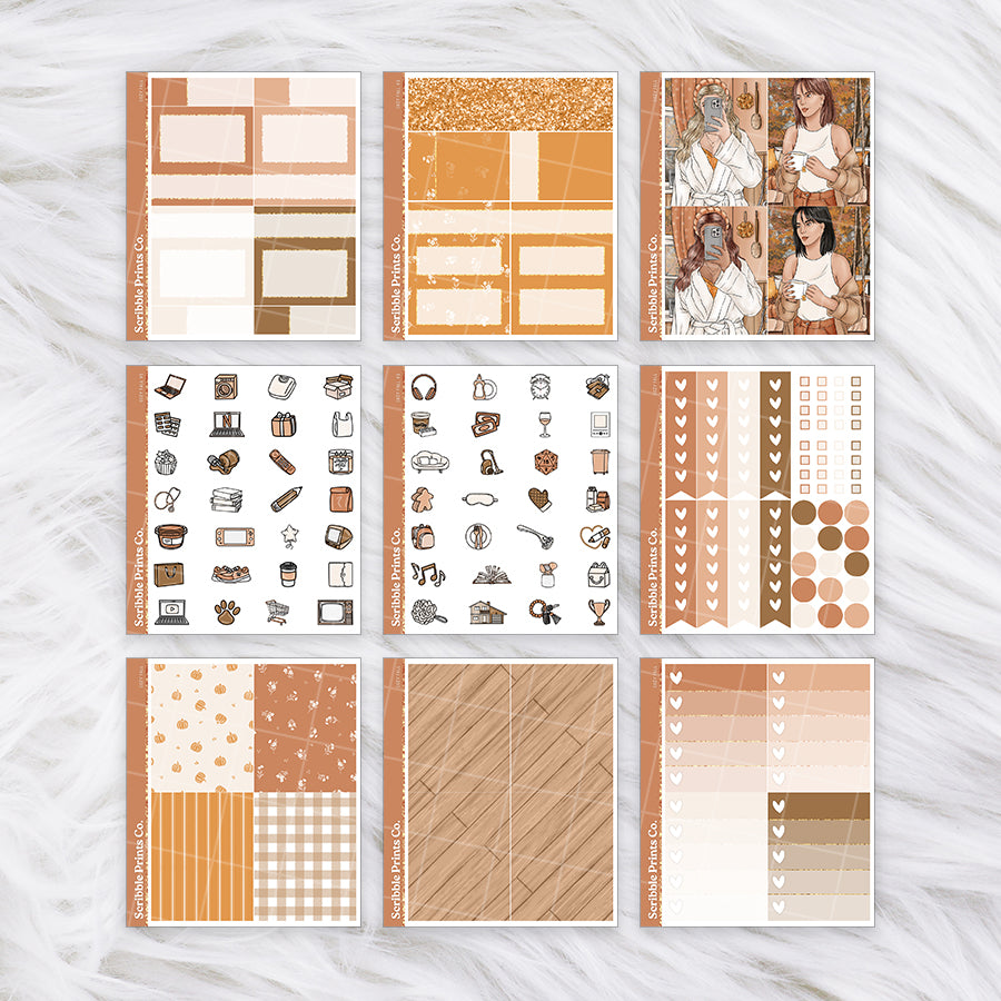 Cozy Fall – Glossy Weekly Kit Add-Ons