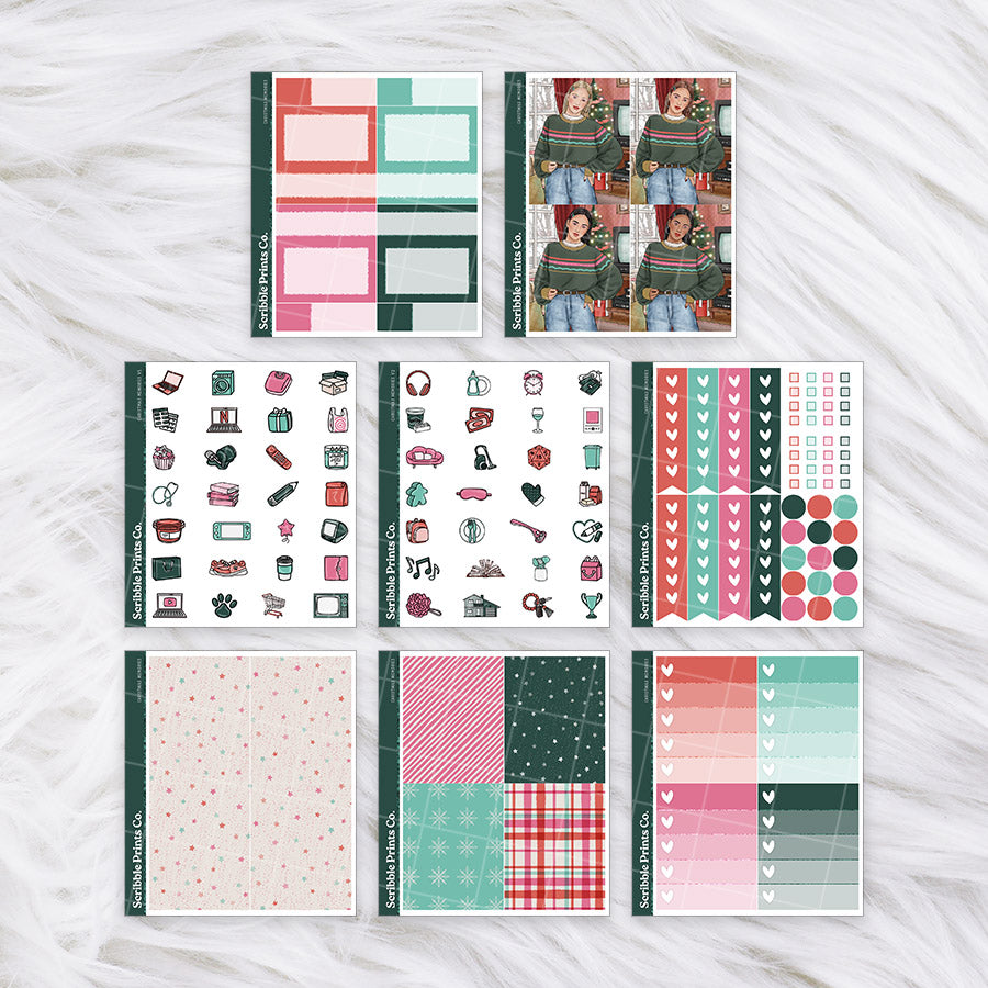 Christmas Memories – Glossy Weekly Kit Add-Ons