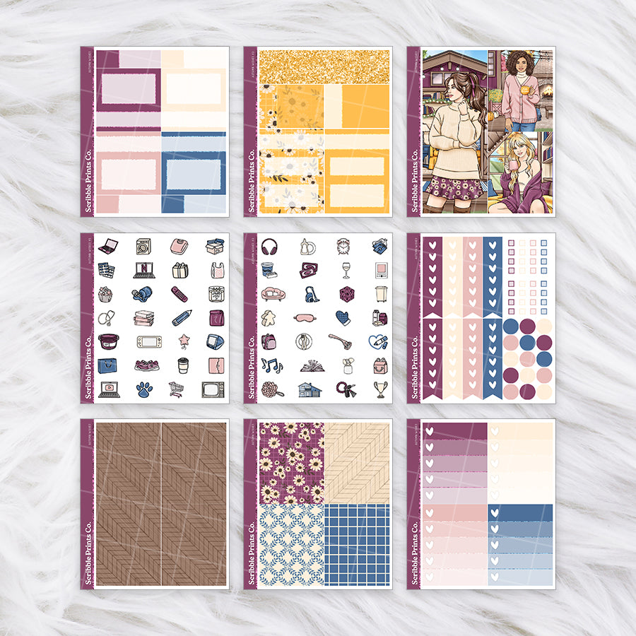 Autumn Wishes – Glossy Weekly Kit Add-Ons