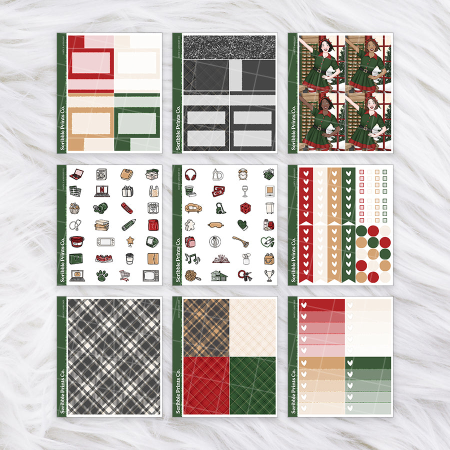 Santa's Workshop – Glossy Weekly Kit Add-Ons