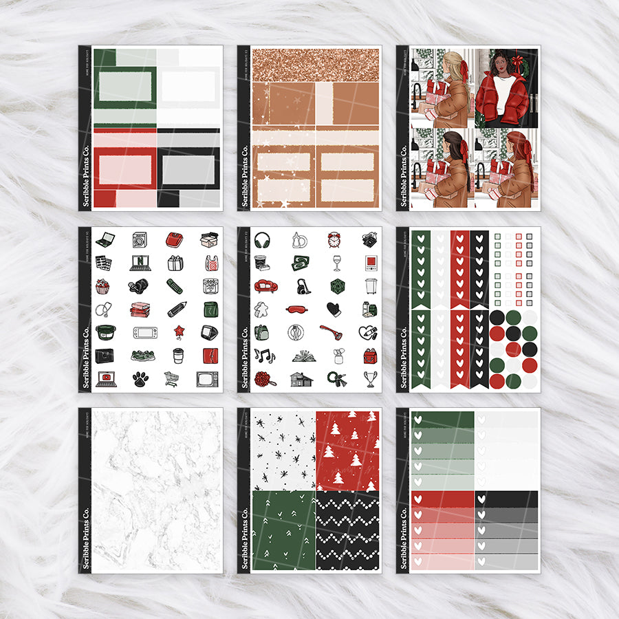 Home For Holidays – Glossy Weekly Kit Add-Ons