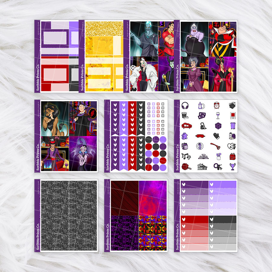 Chillin Like a Villain – Glossy Weekly Kit Add-Ons