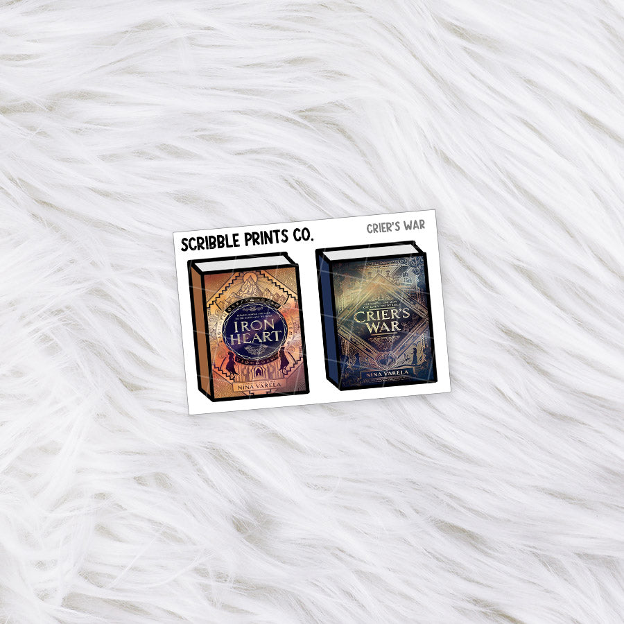 Book Covers - Series // Matte Journal Stickers
