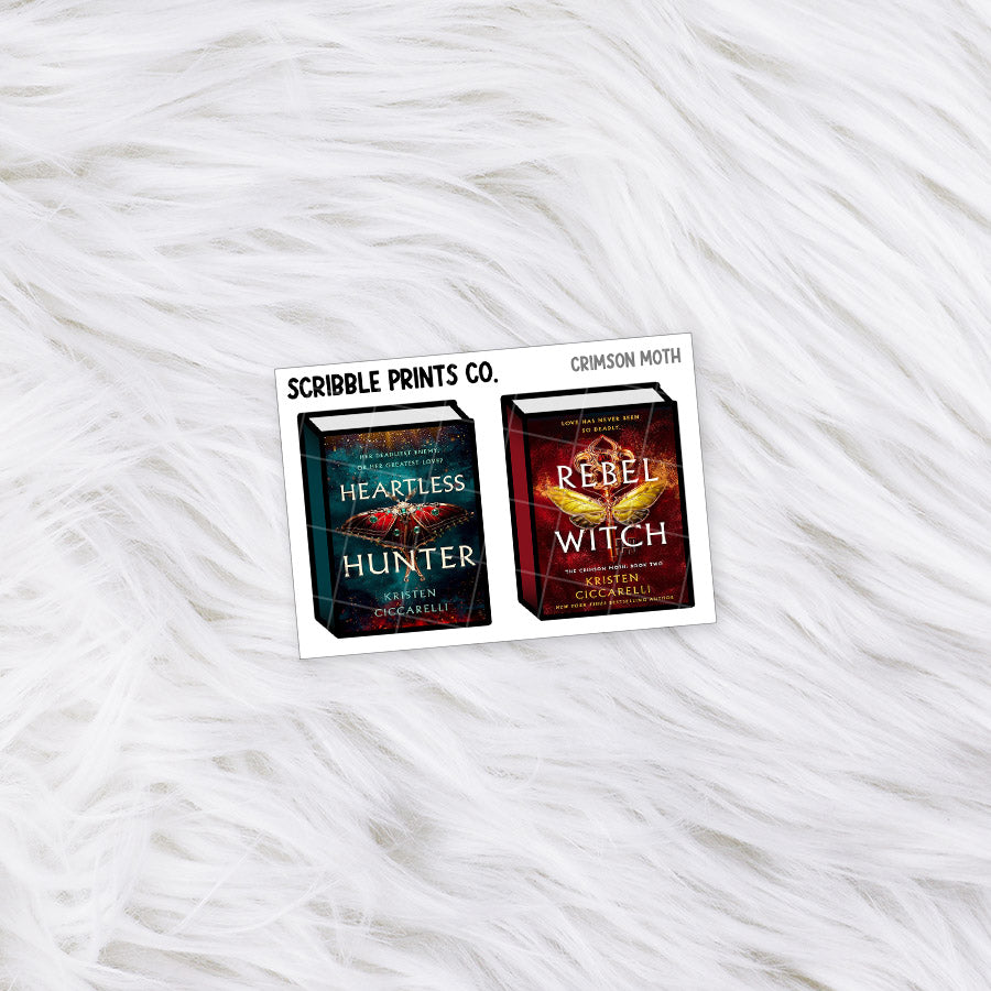 Book Covers - Series // Matte Journal Stickers