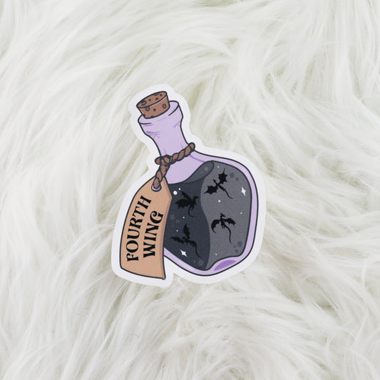 Dragon Potion // Large Matte Deco Sticker for Journals
