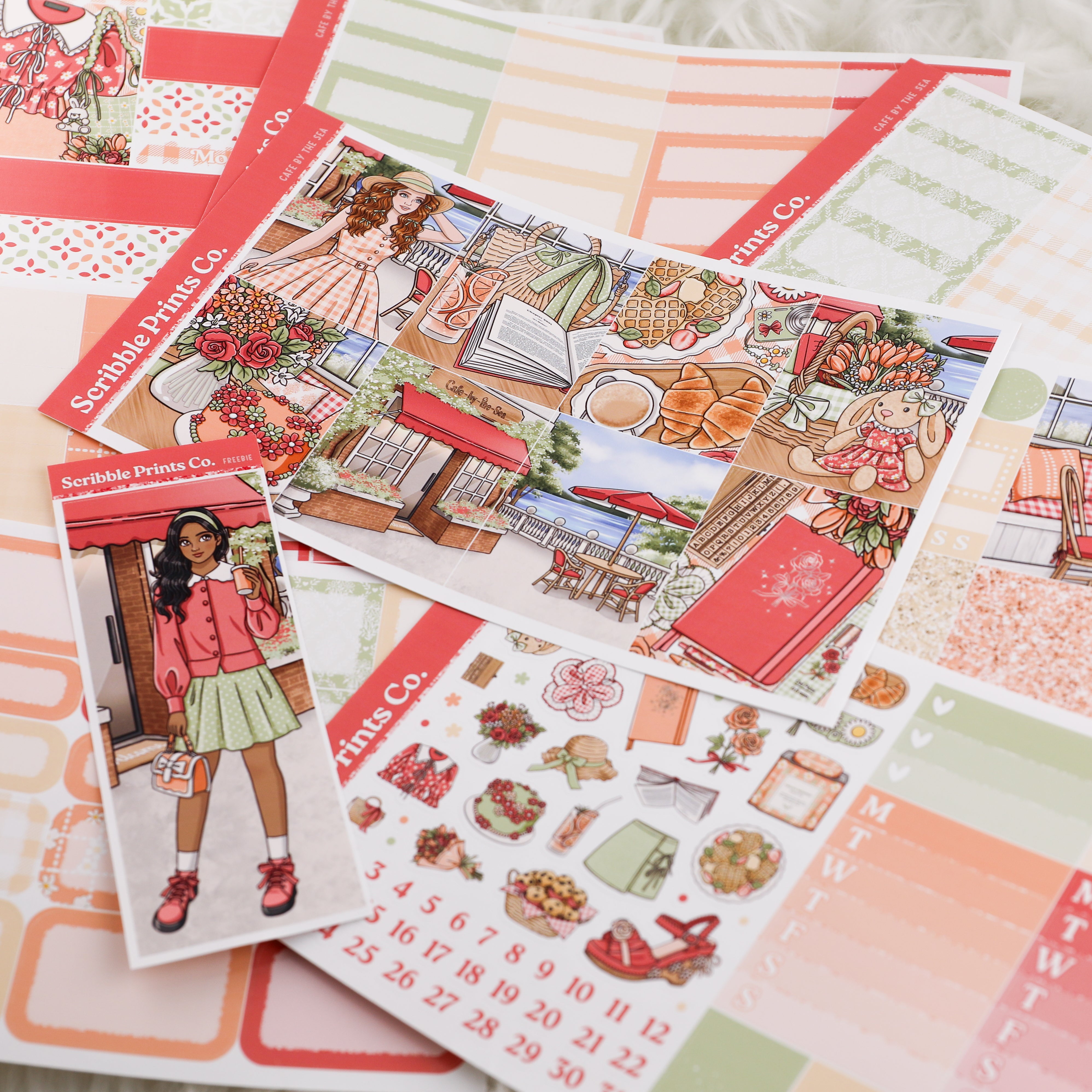 Cafe By The Sea - Weekly Kit