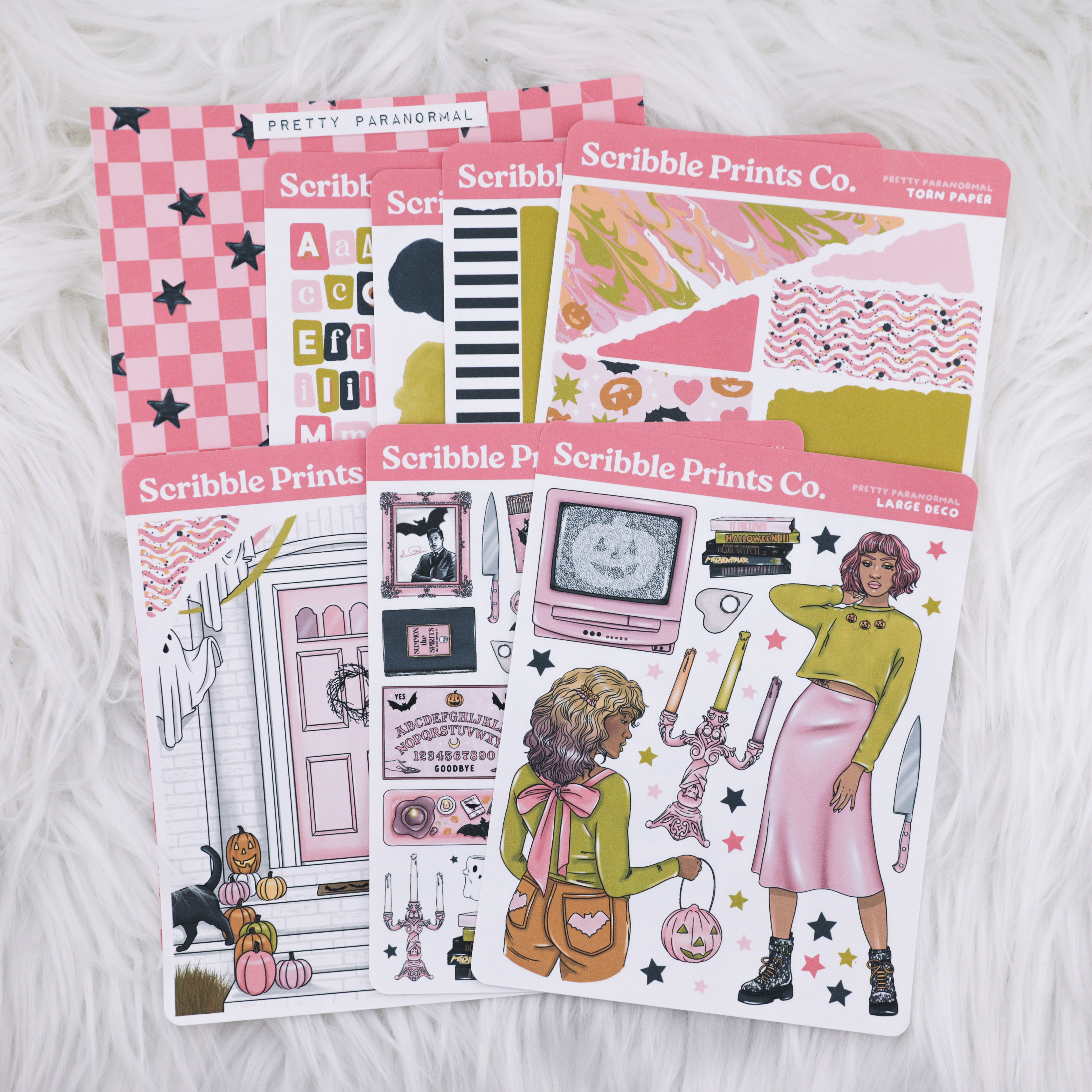 Pretty Paranormal Journaling Sticker Collection