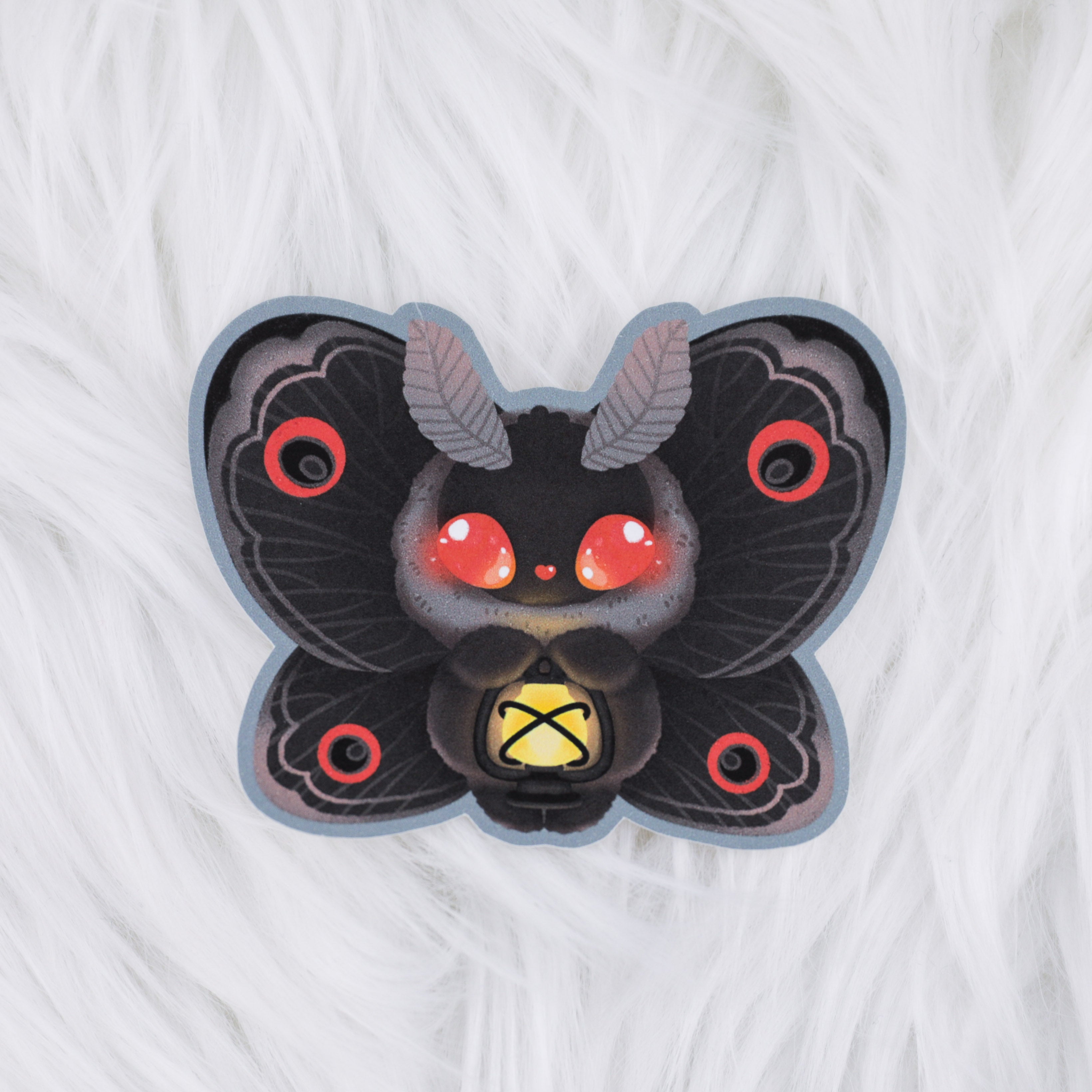 Mothman Matte Journaling Sticker