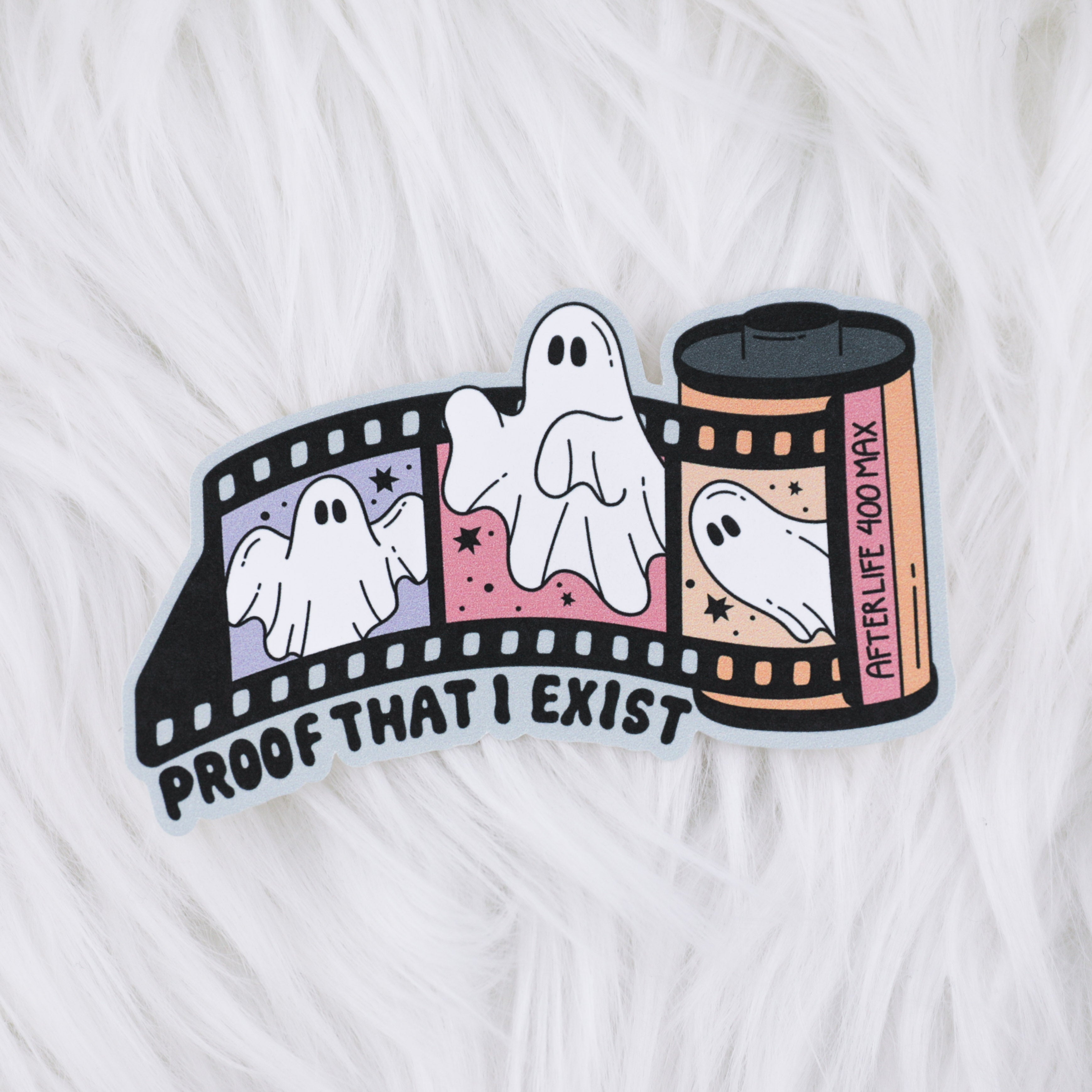 Proof I Exist Matte Journaling Sticker