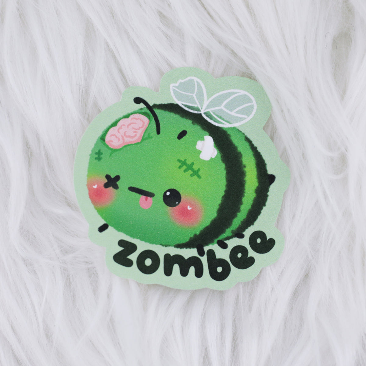 Zombee Matte Journaling Sticker