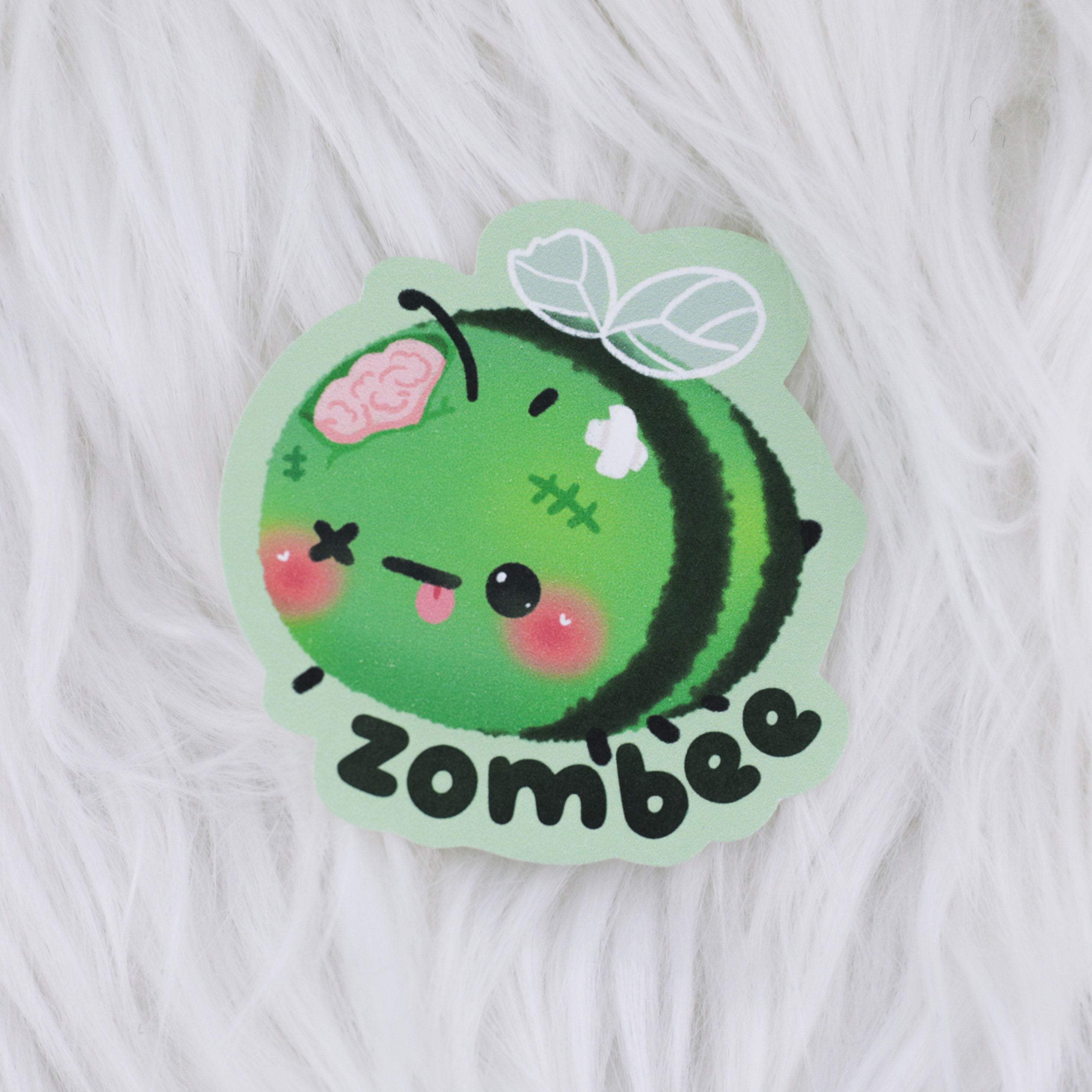 Zombee Matte Journaling Sticker