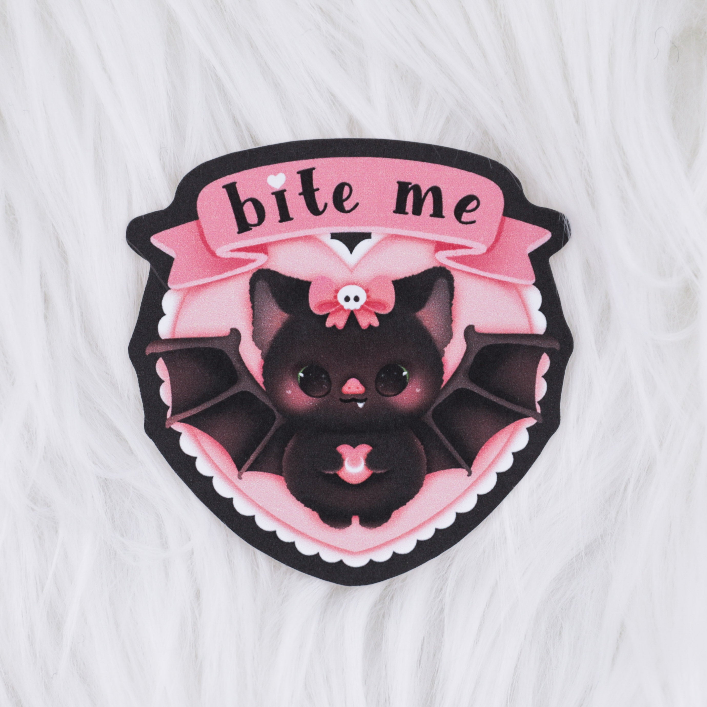 Bite Me Matte Journaling Sticker