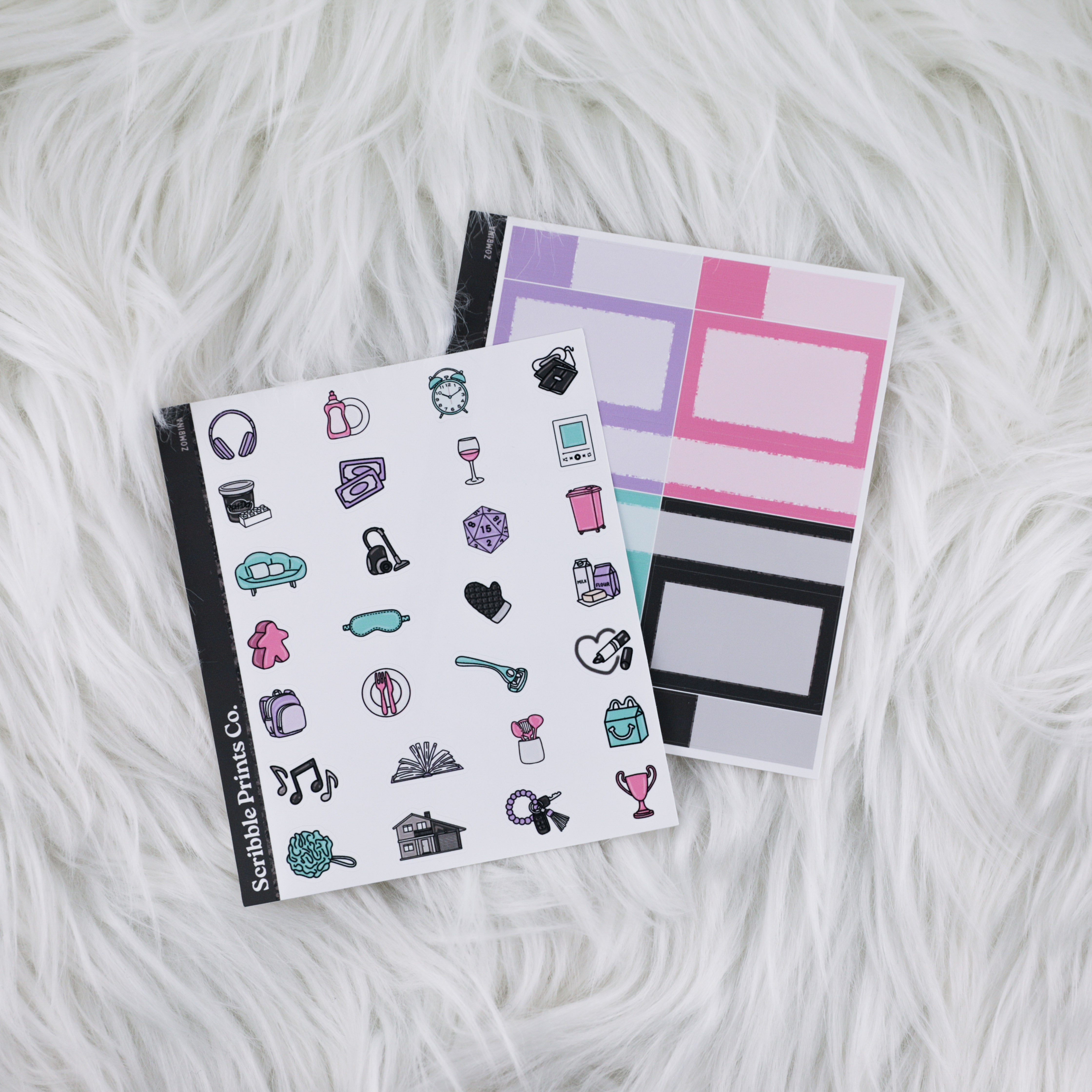 Zombina Weekly Planner Add-Ons