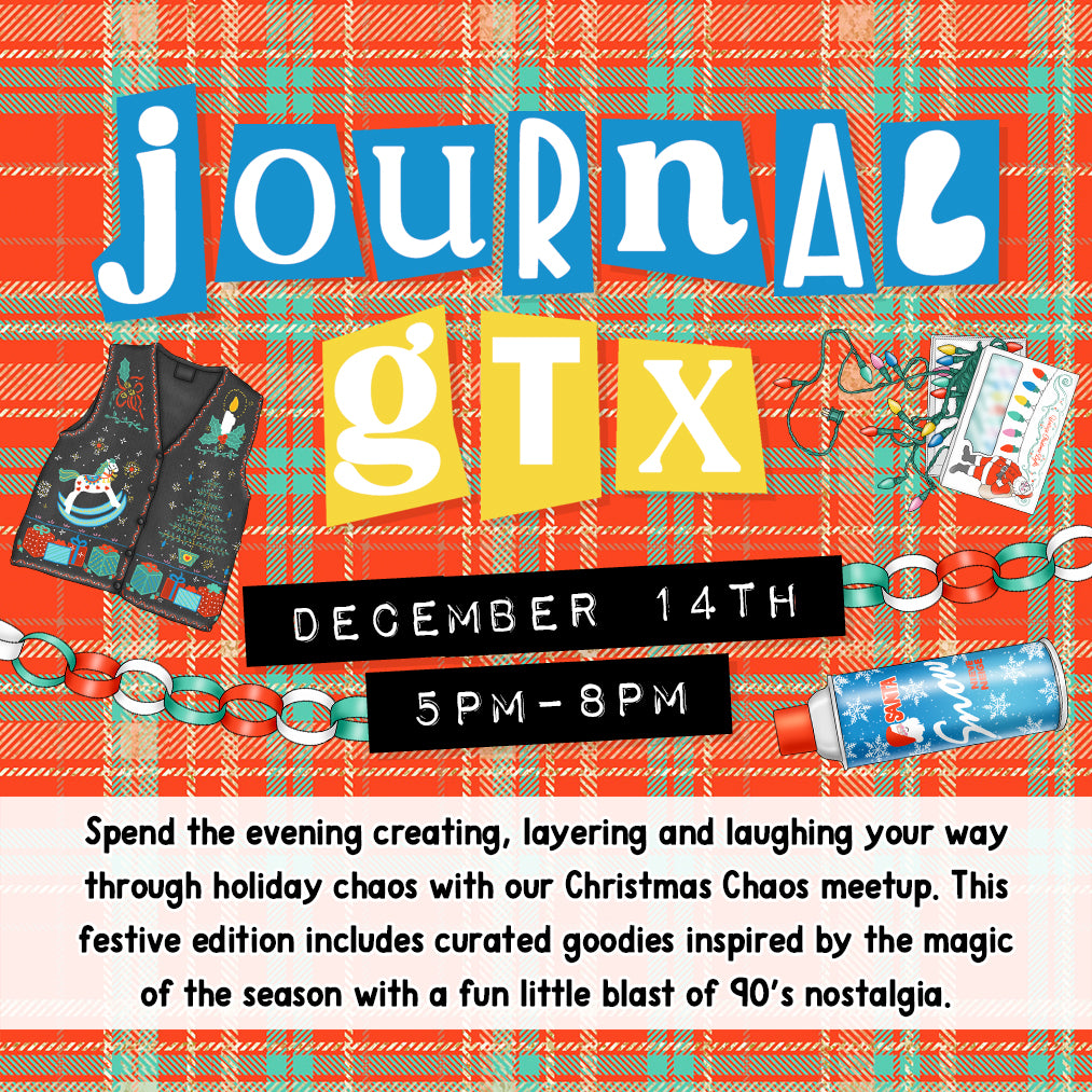 Christmas Chaos Junk Journal Meetup - December 14th (Limited Tickets!)