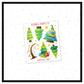 Christmas Trees - Deco // Matte Journal Stickers