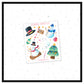 Snowmen V2 - Deco // Matte Journal Stickers