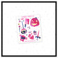 Pink Halloween V2 - Deco // Matte Journal Stickers