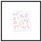 Rainbow Crystals - Deco // Matte Journal Stickers