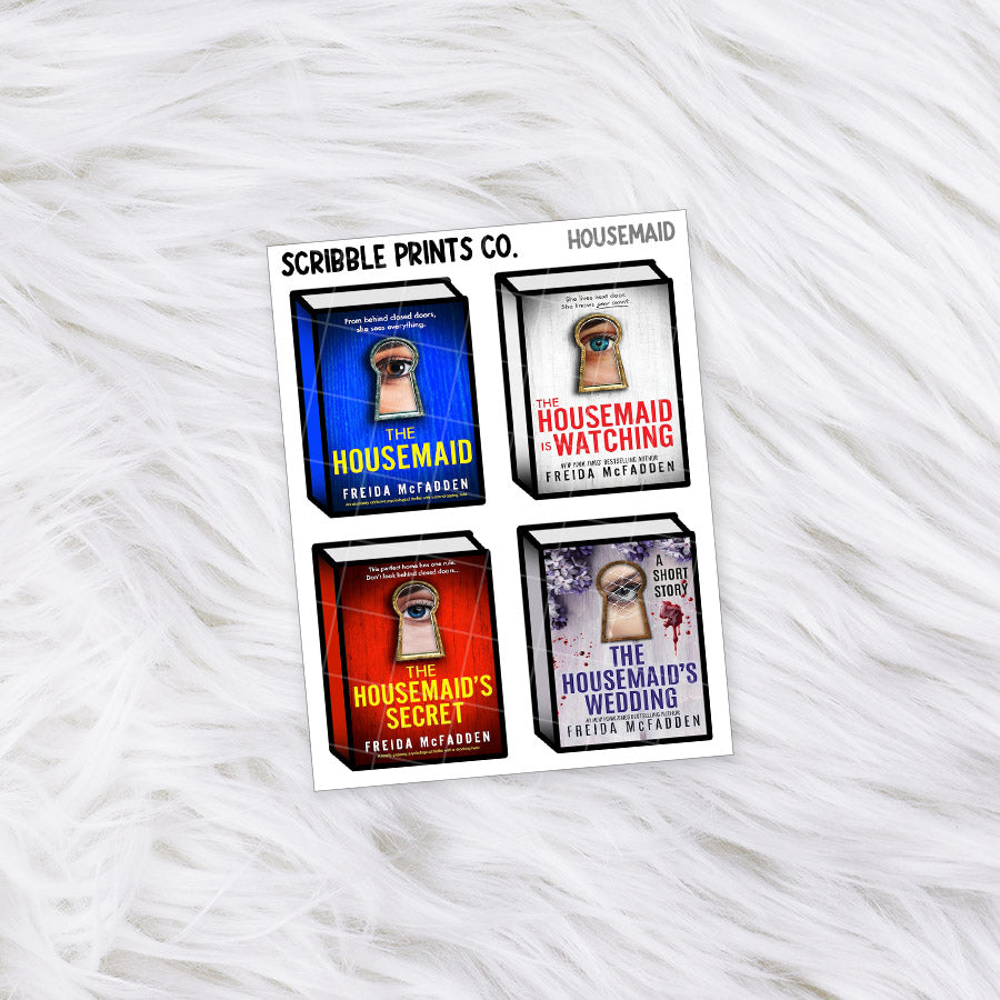 Book Covers - Series // Matte Journal Stickers