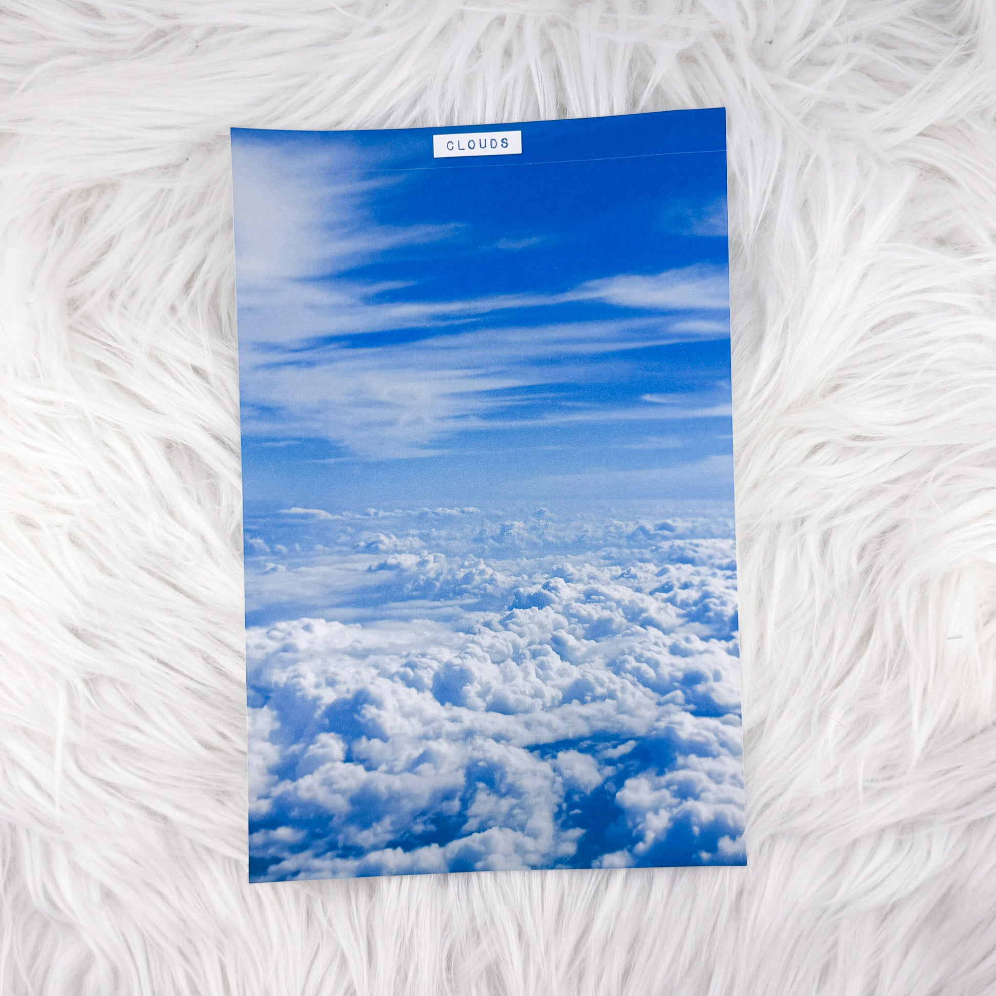 Clouds - A5 Matte Sticker Paper