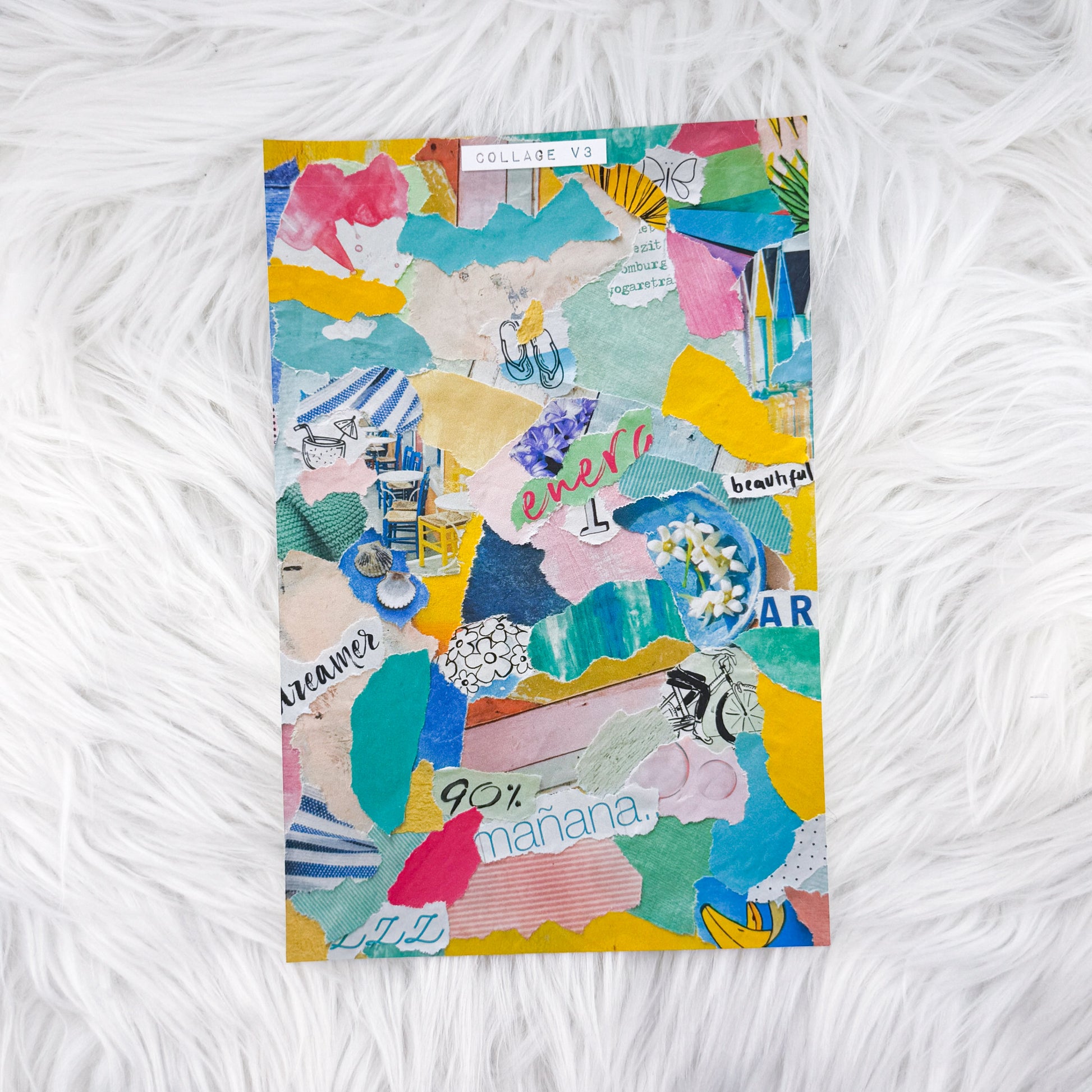 Collage V3 - A5 Matte Sticker Paper