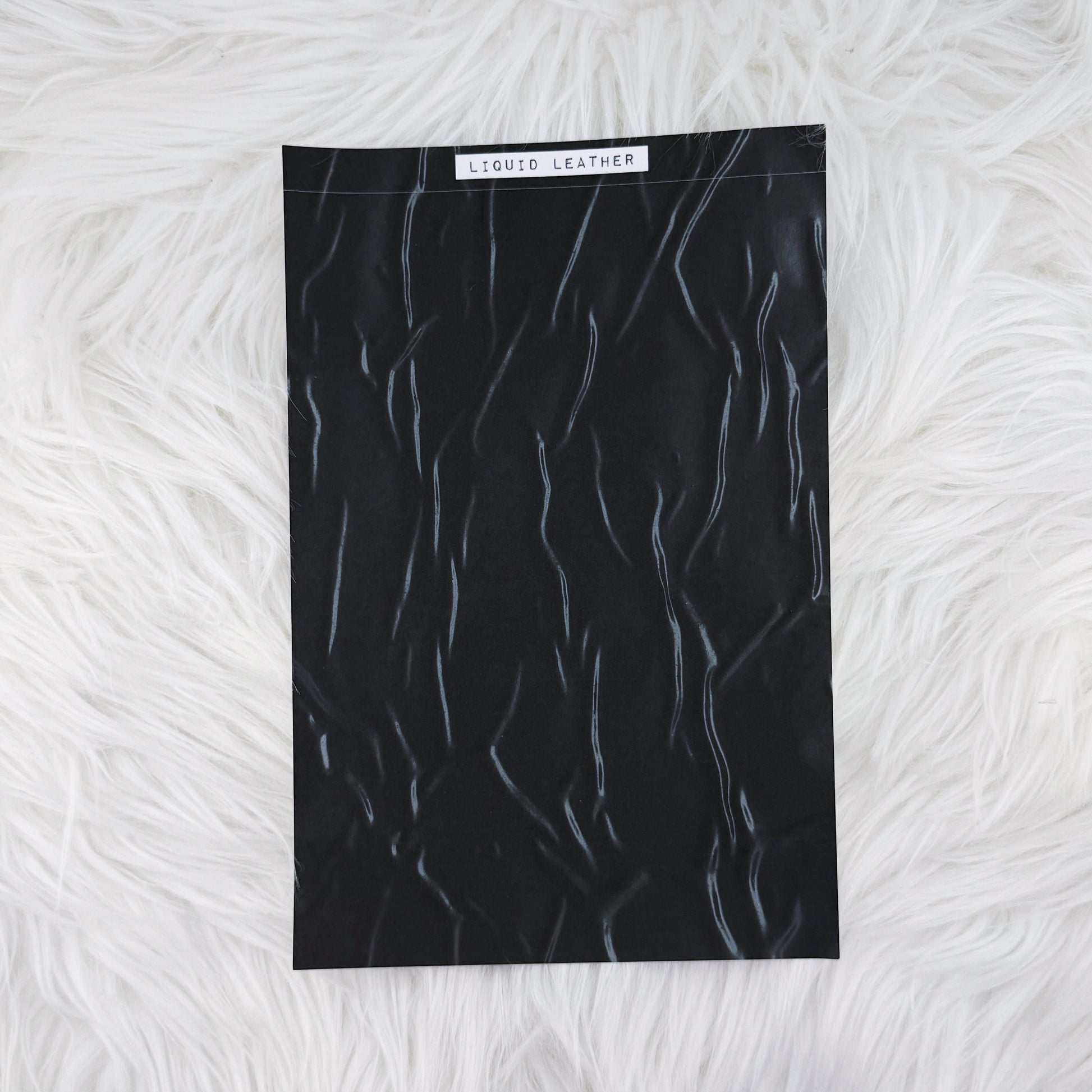 Liquid Leather - A5 Matte Sticker Paper