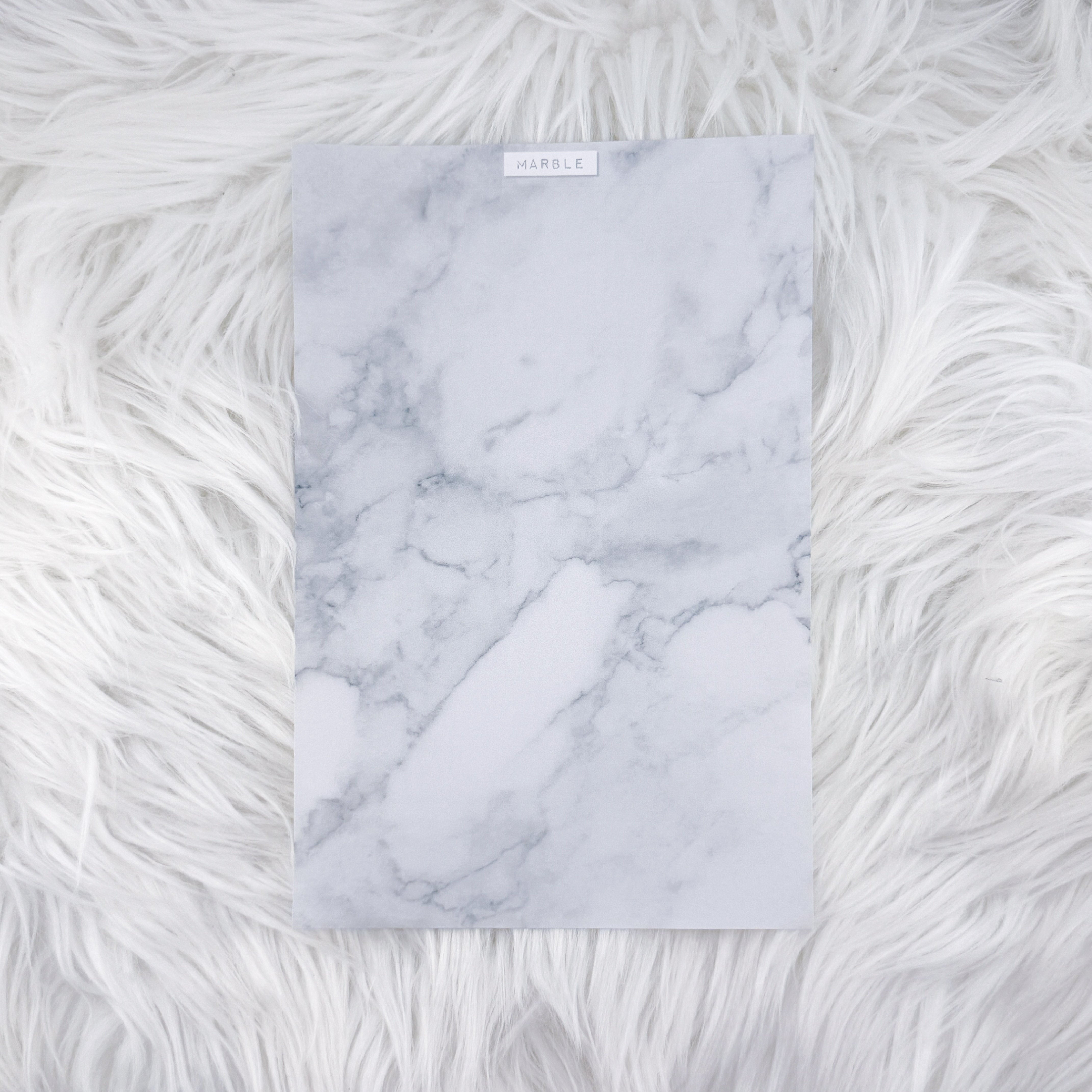 Marble - A5 Matte Sticker Paper