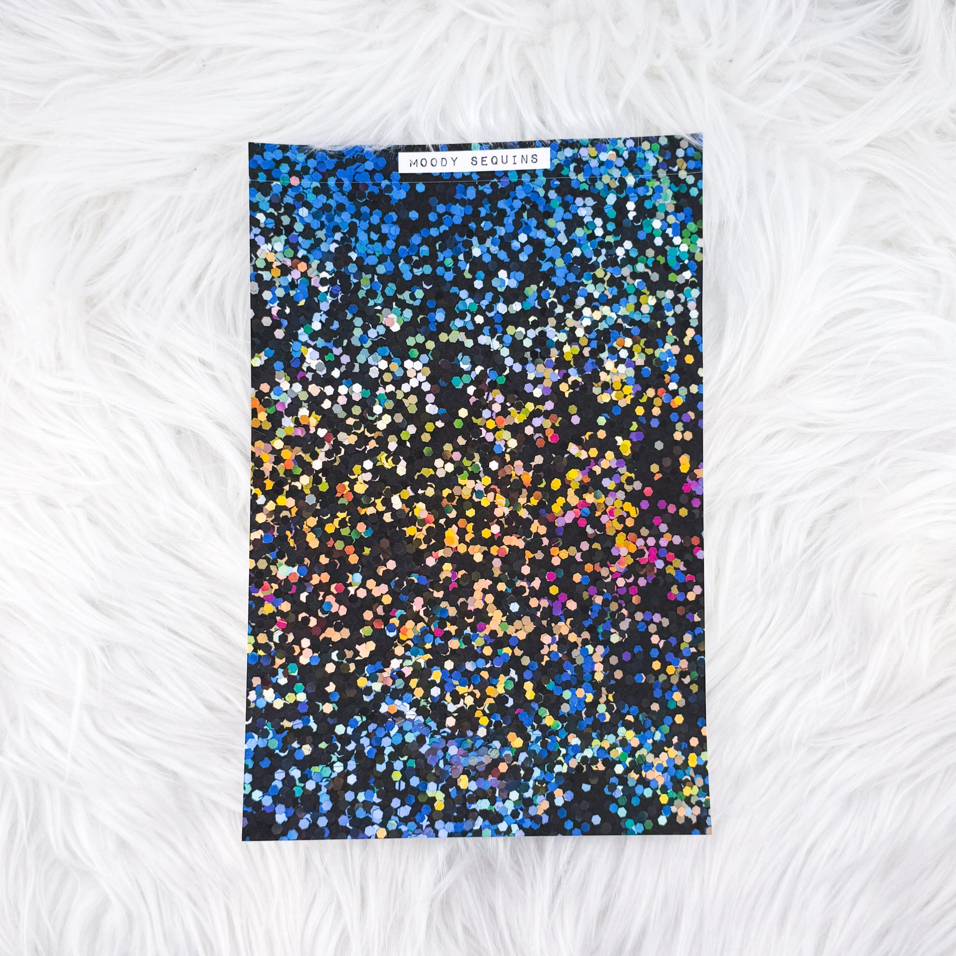 Moody Sequins - A5 Matte Sticker Paper