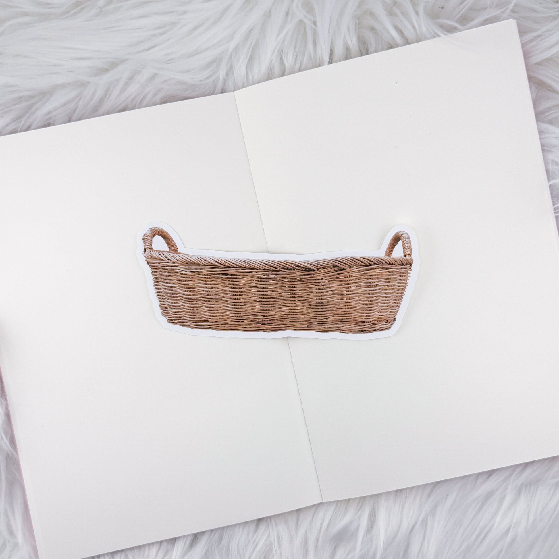 Large Basket V2 – Journal Deco // Matte Sticker